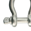 316 Stainless Steel D Bow Shackle Pin Joint Connect Anchor Buckle, 3/4inch