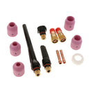 13pcs Welding Torch Gas Lens Tig Cup Kit for WP-17,18,26 TIG Welding Torch