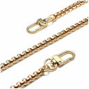 Round Replacement Chain Flat For Handbag Purse Or Shoulder Strapping Bag Go