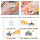 17 IN 1 Nail File Plier Pedicure Dead Skin Removal Foot Care Scraper Scrubber