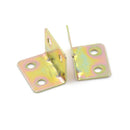 10 Pcs 25x25x16mm 90 Degree Metal Right Angle Bracket Shelf Support LJ