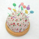 50 Patchwork Craft Flower Button Head Pins Quilting Tool Sewing Accessorie Z3I4