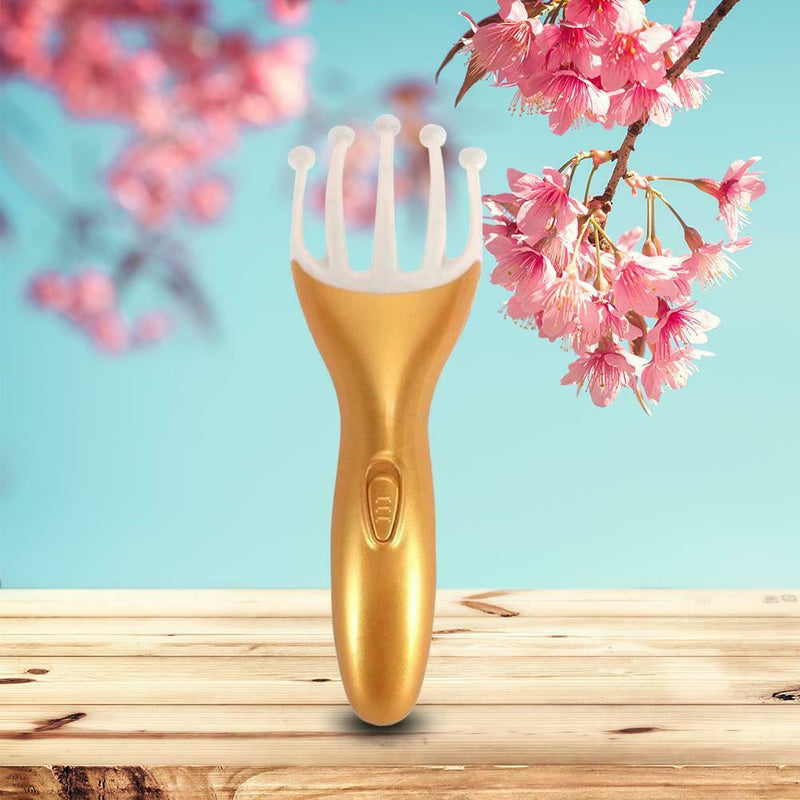 Steel Ball Head Massage Relax Scalp Massager Tool Headache Stress Release Comb