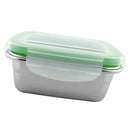 Stainless Steel Food Containers Food Preservation Lunch Box Leakproof 2800ml