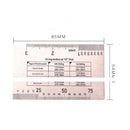 String Act Gauge Rulers Guide Setup Guitar Bass Electric Measuring Luthier  S %a