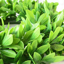 Artificial Green Leaves Wreath,Artificial Boxwood Wreath Leaf Wreath For Fr