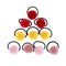 10pcs baby hair accessories cute hairball baby girls head wear rubber bands  J&M
