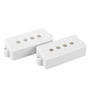 2PCS Electric Guitar PB P-Bass Pickup Covers 28.5MM Space white Great Repla D4K9