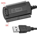 SATA/PATA/IDE Drive to USB 2.0 Adapter Converter Cable for 2.5/3.5 Hard Drive Hn
