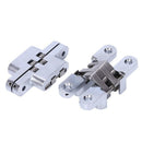 Practical Hinge Cross Door Hinge Stainless Steel Open 180 degree Door Invis