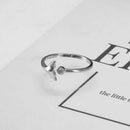 Mermaid Open Small Niche Design Ring Female Opening Adjustable Index Finger