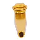 Metal golden Kazoo +2 diaphragm Flute Instrument Gift