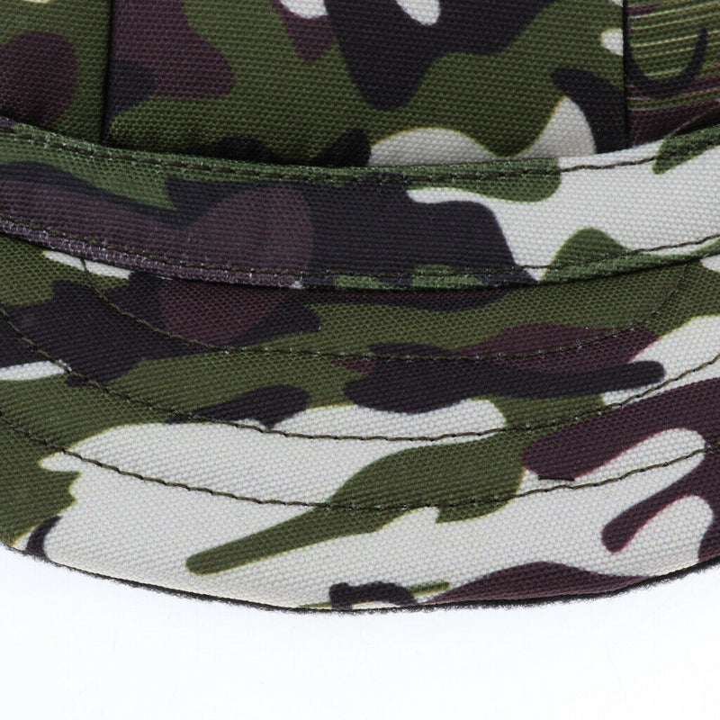 Set of 2, Summer Canvas Small Pet Dog Puppy Cat Baseball Visor Hat Cap Outdoor