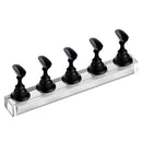 Nail Art Display Stand, Manicure 5Pcs Nail Art Tip Holders Magnetic Chess B