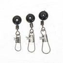 60pcs Fishing Tackle Running Ledger Zip Slider Beads Snap Links Swivels S/M/L