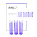 10pcs Purple Lipstick Empty Tube Wax Tube Lipstick DIY Lipstick Tube Cosmetic W5