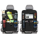 Backseat Car Organizer Car Seat Back Protectors with Clear 10 inch Tablet H