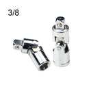 2pcs Universal Joint Set Ratchet Angle Extension Bar Socket Adapter 3/8 gd ZJJ