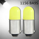 2X 1156 BA9S P21W COB 12V LED Car Backup Reverse Indicator Turn Light Lamp OZ