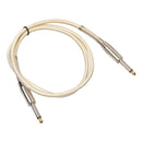 6.35mm Jack Audio Cable Line Male to Male for Guitar Amplifier Speaker 100cm