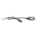 6V USB to L6.2-2P Female Plug NI-MH/NI-Cd Batteries Charge Cables Cord for RC