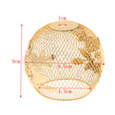 Goden Iron Small Lamp Shade Modern Craft Hanging Lamp Shade
