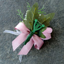 2 Pack Wedding Pageant Party Tea Rose Carnation Corsage Unisex Flower Brooch Pin