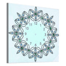 DIY Flower Special Shaped Diamond Painting Embroidery Wall Clock Home Decor