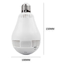 V380 Infrared Mini IP Camera CCTV 360 Panoramic Security WiFi LED Bulb Monitor