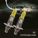 55W H1 Halogen Bulb Yellow 3000K Quartz Glass Car Head Light Auto Light Y4I1