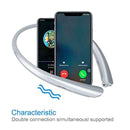 Bluetooth retractable headphones, wireless earplugs, neckband headphones, h