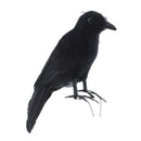 Artificial Crow Black Bird Raven Prop Decor For Halloween Display Halloween