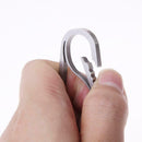 Stainless Steel CNC Carabiner Opener Keys Hanging Buckle EDC Tool