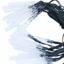 Waterproof 4.8M 20 LEDs Light Garland Stalactite Ice Winter Energy Solar fo I6Y2