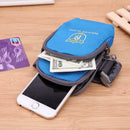 Sports Running Jogging Gym Armband Bag Case Cover Holder(Blue) A