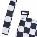 Hotels chef Waiter Halter Neck Apron Black white lattice Halter Neck Apron J6D1