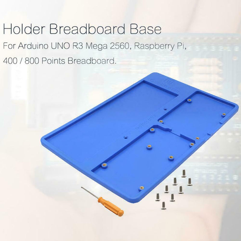 5 in 1 RAB Holder Breadboard ABS Base Plate for Arduino UNO R3 MEGA2560