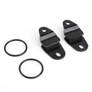 2PCS Durable Exhaust Bracket Kit with Spring&Washer for Yamaha 87-06 YFZ350