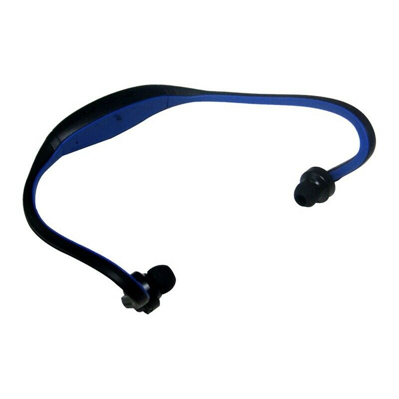 Sports Wireless Bluetooth Headset Headphone for Cell Phone PC Blue C3Z1