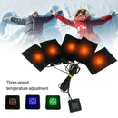 USB Charging Clothes Heating Pad Carbon Fiber Heating Pad Electric Heating M1F1