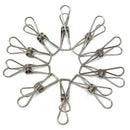 10 pieces of stainless steel metal clothespin  6cm x 1cm New