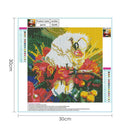 5D DIY Full Drill Diamond Painting Parrot Lovers Cross Stitch Embroidery