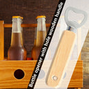 Creative Gift Beer Wine Bottle Opener Stainless Steel Rubber Handle Starter