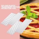 4pcs Cake Mold Fondant Stencil Moulds Lattice Cake Border Decorating Tools