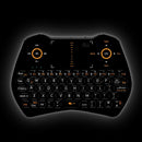 Rii I28C 2.4G Mini Wireless Keyboard for Laptop/Smart TV with Touchpad Back