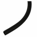 17.3Ft Length Wave Type 1/2" Outer Diameter Plastic Split Loom Tubing R8Z2