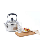 4L Induction Stove Top Electric Gas Whistling Kettle Stainless Steel Teapot
