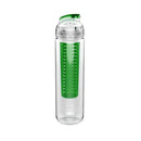 24oz Sport Gym Mug Fruit Infuser Water Drinking Bottle With Spout,Green