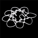 Glow In The Dark Basketball Hoop Net Luminous Shoot Training Sports Kid Gift TO