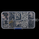 250 Pcs 10 Models Tactile Push Button Switch Micro Switch for Car Remote Control